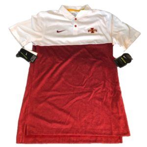 NWT Iowa State Cyclones Nike Breath Polo Shirt
